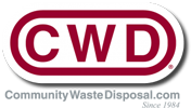 A vibrant logo featuring bold red letters "CWD" elegantly nestled within a red oval shape, symbolizing unity and resilience, reminiscent of the spirit of Juneteenth.