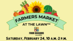 Farmers market at the lawn event cover