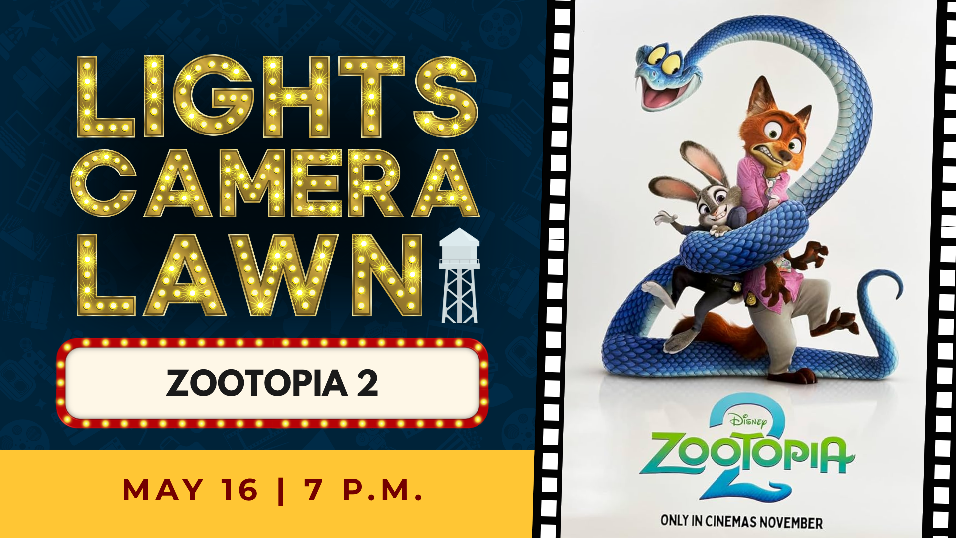 Lights, Camera, The Lawn: Zootopia 2